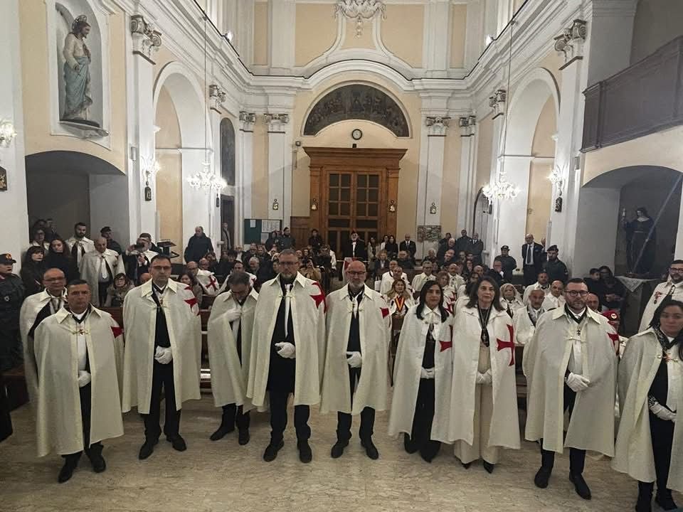 Foto di gruppo ufficiale dell'Ordine Sovrano Militare del Tempio di Jerusalem